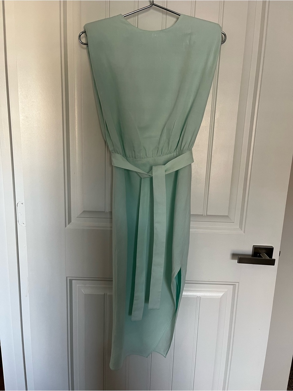 Amanda Uprichard Dress XS Linen Green - Picture 6 of 9